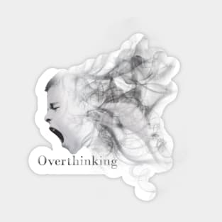 Overthinking Sticker